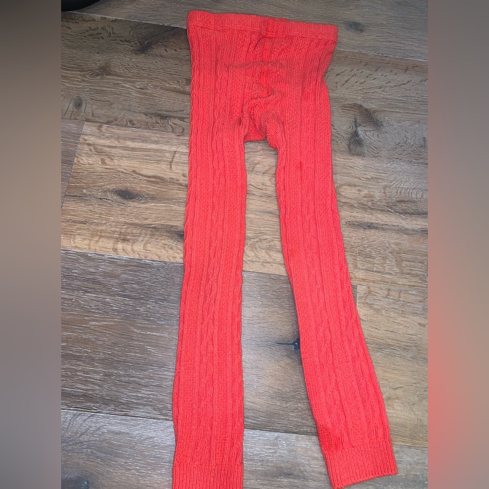 Mini Boden Cable Footless Tights 5-6Y